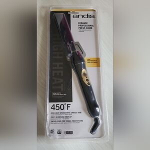 Andis black ceramic professional press comb NWT